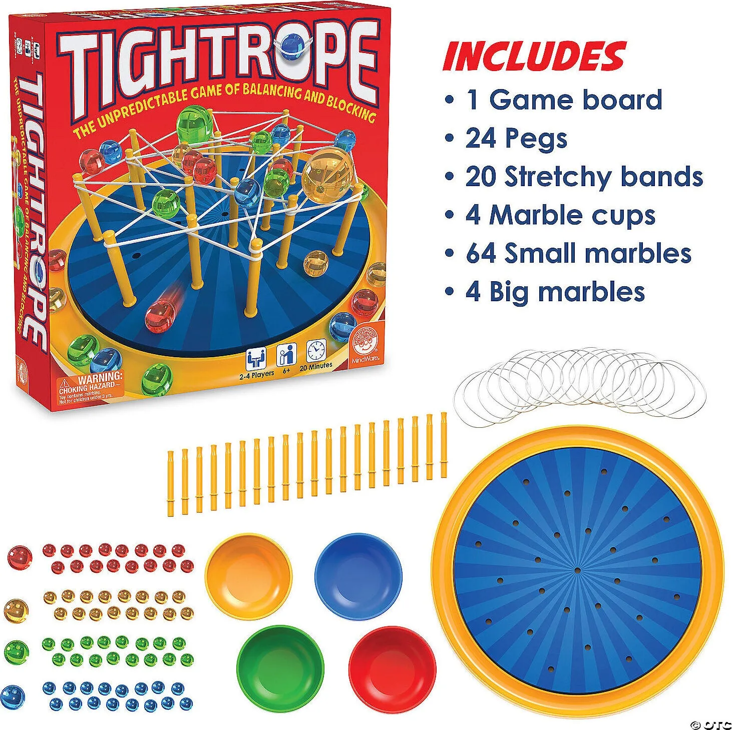 Tightrope Balance and Blocking Game