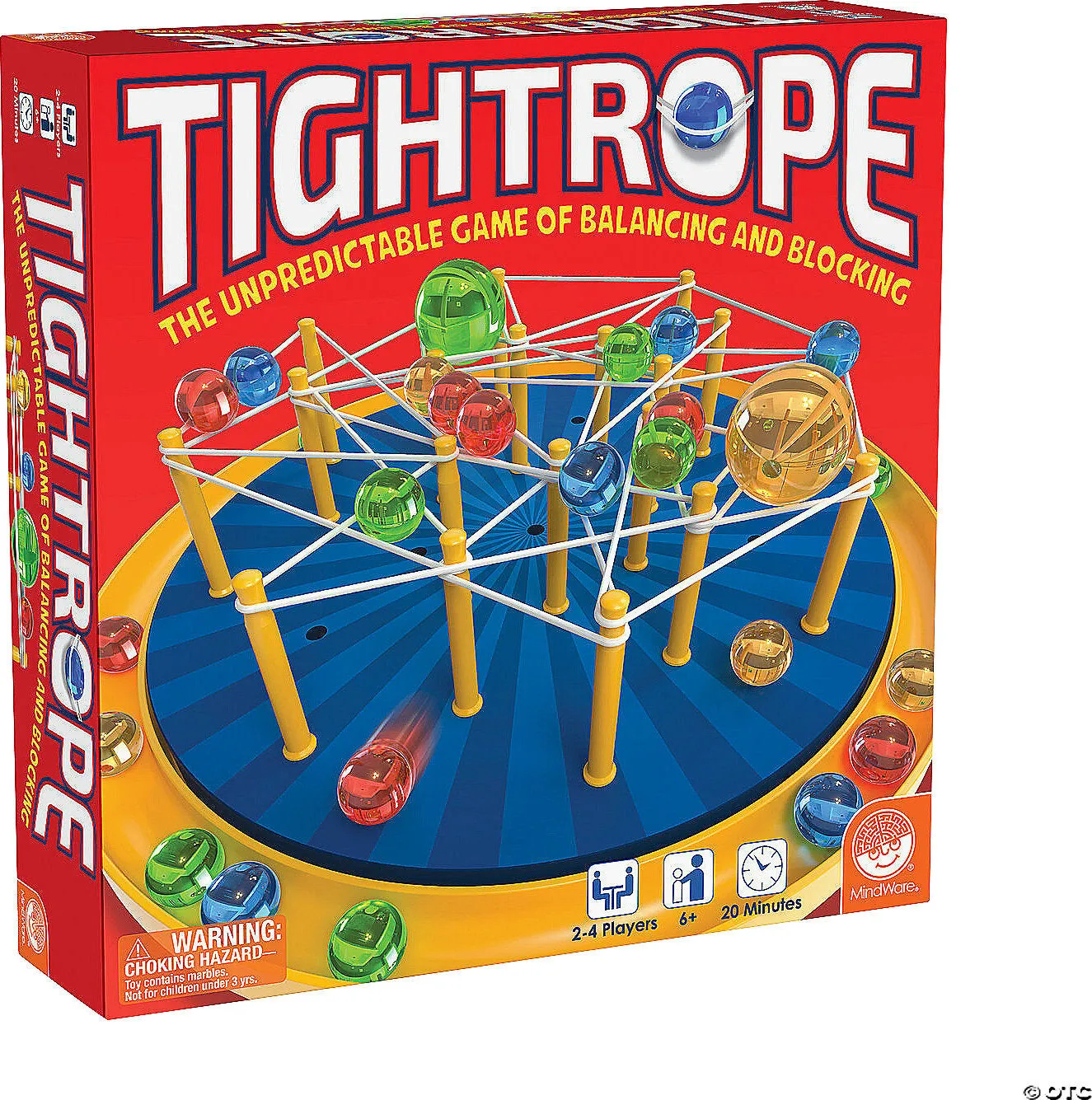 Tightrope Balance and Blocking Game