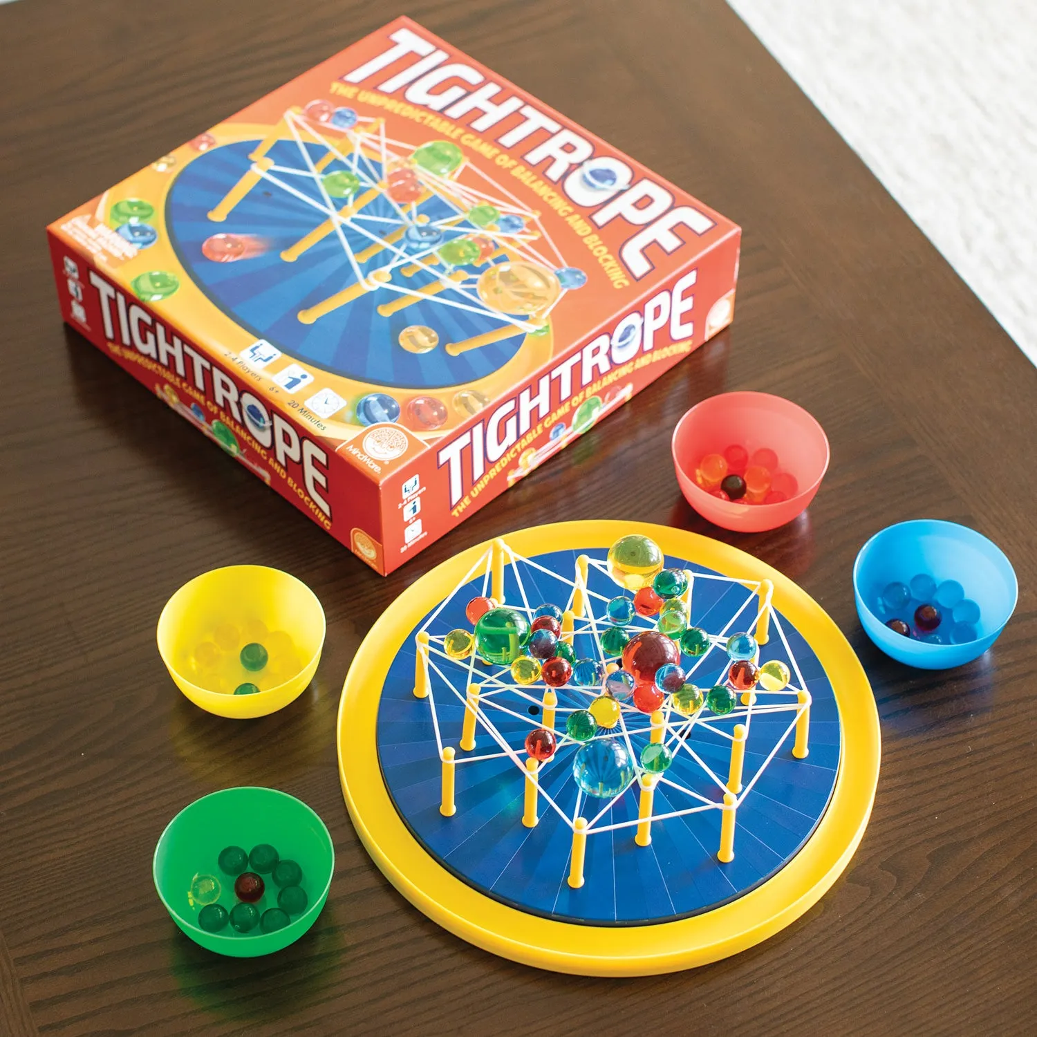 Tightrope Balance and Blocking Game