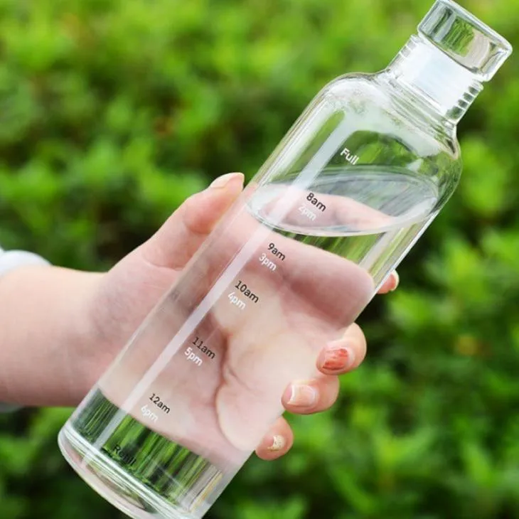 Transparent Plastic Water Bottle