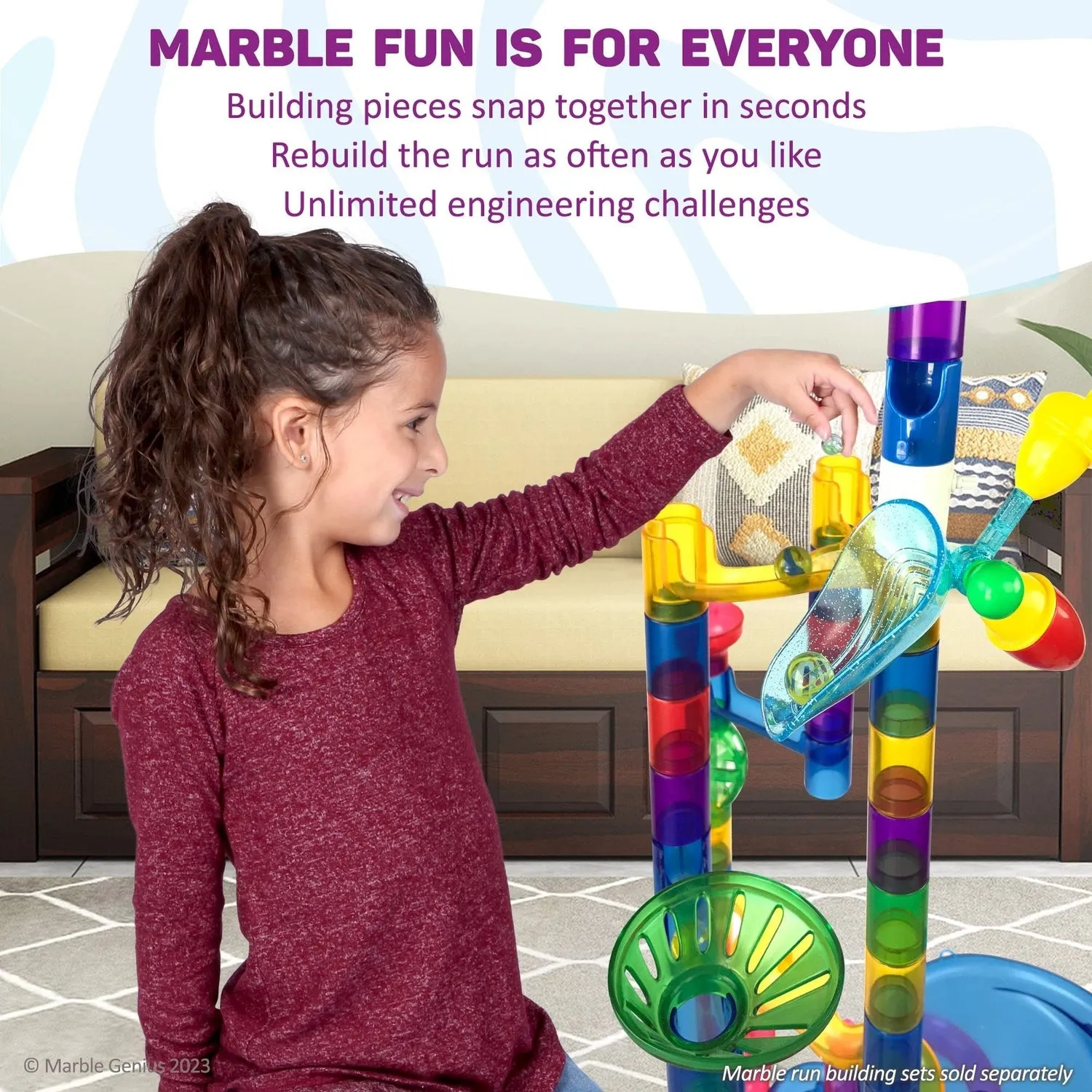 Waterslides & Roller Coasters Marble Run Accessory Set