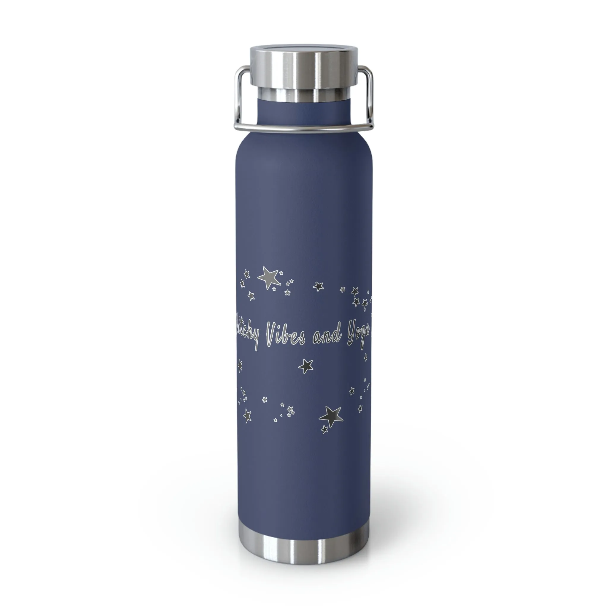 Witchy Vibes and Yoga Tribes Copper Vacuum Insulated Bottle, 22oz