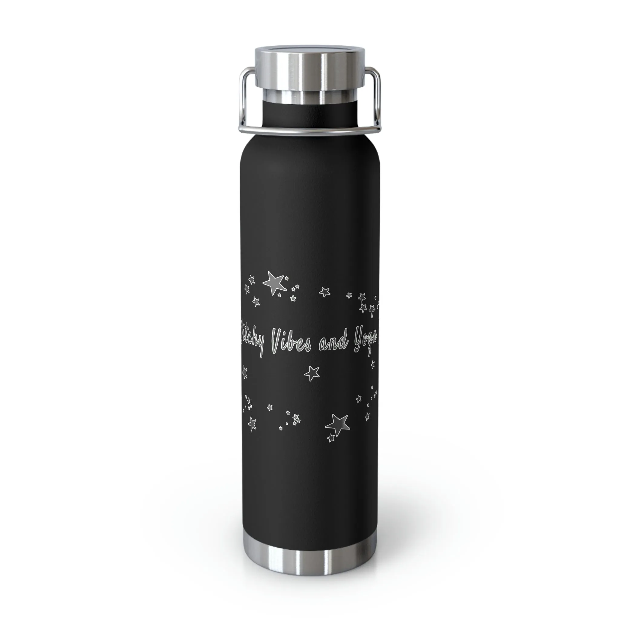 Witchy Vibes and Yoga Tribes Copper Vacuum Insulated Bottle, 22oz