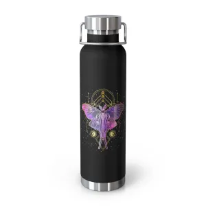 Yoga Spiritual Meditation Copper Vacuum Insulated Bottle 22oz  –  Source Energy 000 Angel Number